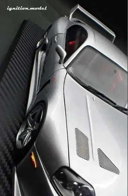 Ignition-Model Toyota Supra Mk4 (A80) TRD 3000GT Silver 1:18 STM Diecast Default Title Default Title-