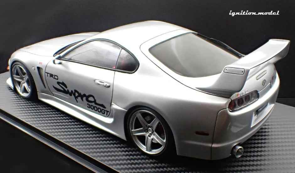 Ignition-Model Toyota Supra Mk4 (A80) TRD 3000GT Silver 1:18 STM Diecast Default Title Default Title-