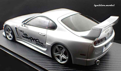 Ignition-Model Toyota Supra Mk4 (A80) TRD 3000GT Silver 1:18 STM Diecast Default Title Default Title-