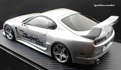 Ignition-Model Toyota Supra Mk4 (A80) TRD 3000GT Silver 1:18 Cartsfy Inc.