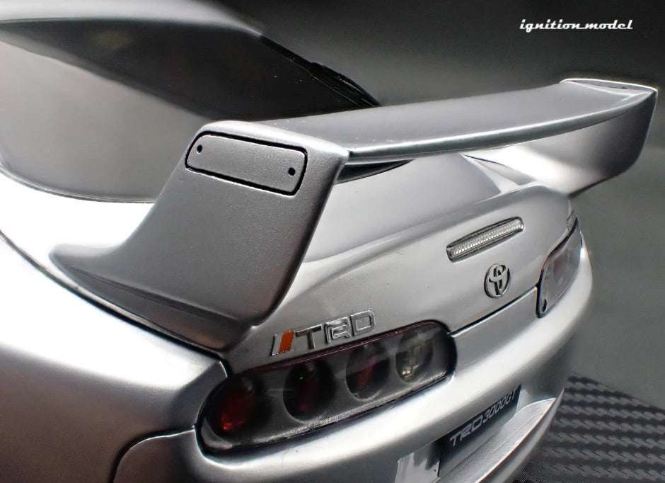 Ignition-Model Toyota Supra Mk4 (A80) TRD 3000GT Silver 1:18 STM Diecast Default Title Default Title-