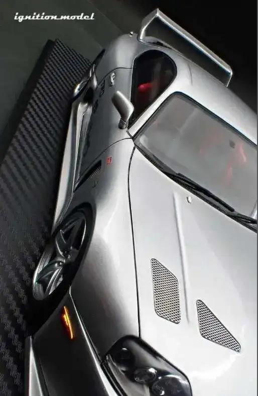 Ignition-Model Toyota Supra Mk4 (A80) TRD 3000GT Silver 1:18 Cartsfy Inc.