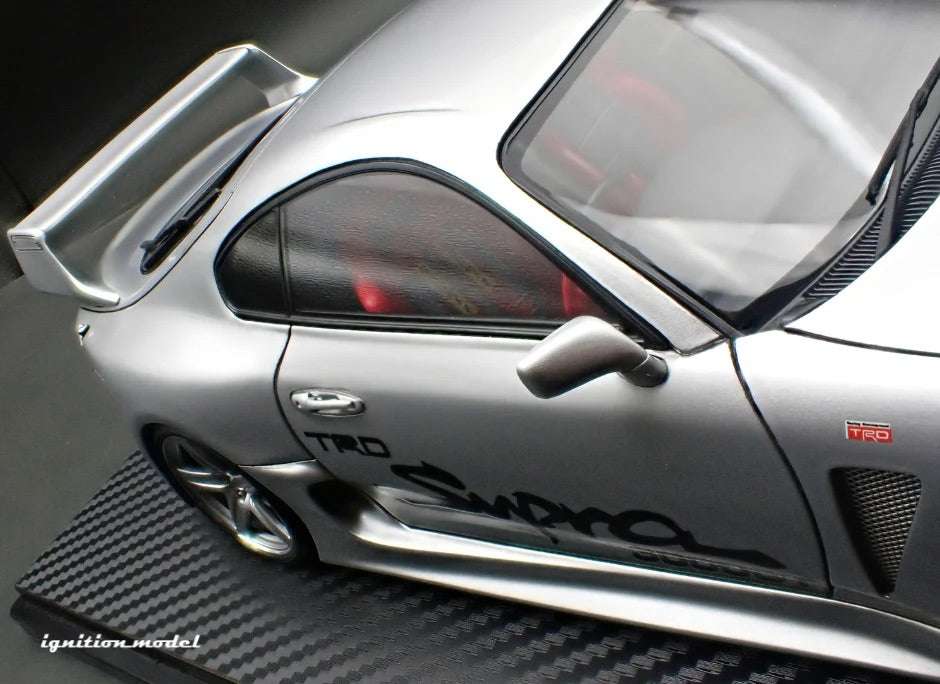 Ignition-Model Toyota Supra Mk4 (A80) TRD 3000GT Silver 1:18 STM Diecast Default Title Default Title-