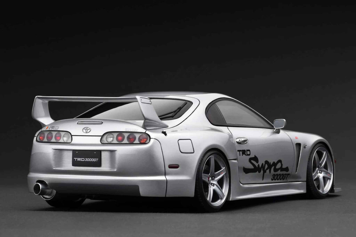 Ignition-Model Toyota Supra Mk4 (A80) TRD 3000GT Silver 1:18 STM Diecast Default Title Default Title-