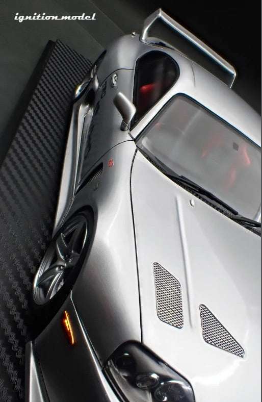 Ignition-Model Toyota Supra Mk4 (A80) TRD 3000GT Silver 1:18 STM Diecast Default Title Default Title-