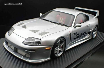 Ignition-Model Toyota Supra Mk4 (A80) TRD 3000GT Silver 1:18 Cartsfy Inc.