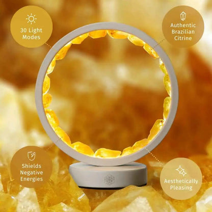 Infinite Abundance: Citrine Lamp of Manifestation Cartsfy Inc.