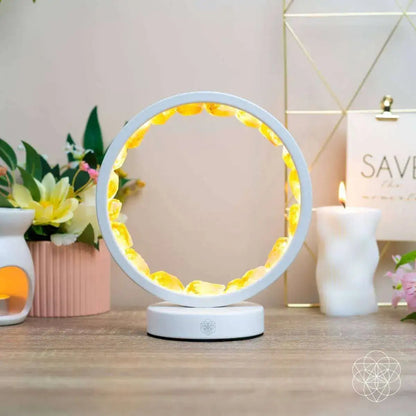 Infinite Abundance: Citrine Lamp of Manifestation Cartsfy Inc.
