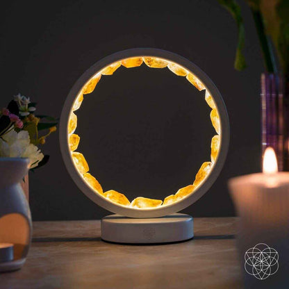 Infinite Abundance: Citrine Lamp of Manifestation - Cartsfy Inc.
