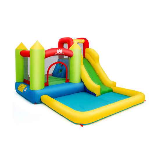 Inflatable Bounce House Water Slide Jump Bouncer without Blower Cartsfy Inc.