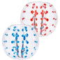 Inflatable Bumper Balls 2-Pack, 4FT/1.2M Body Sumo Zorb Balls for Teen, 0.8mm Thick PVC Human Hamster Bubble Balls for Outdoor Team Gaming Play, Bumper Bopper Toys for Garden, Yard, Park Cartsfy Inc.