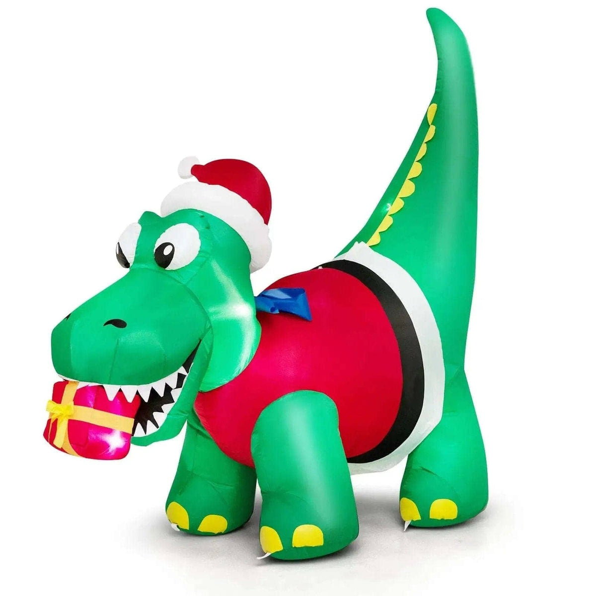Inflatable Christmas Decoration with LED Lights for Yard Cartsfy Inc.