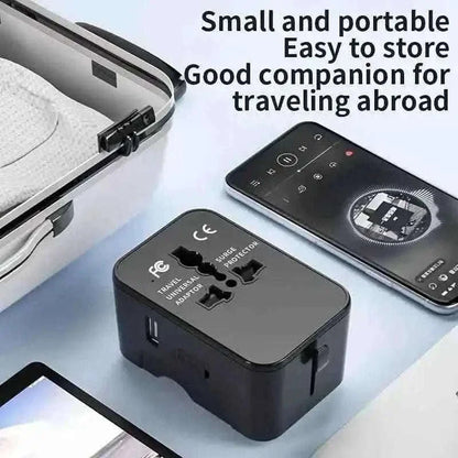 International Portable Worldwide All-in-One Plug Travel Adapter Converter for USA EU UK AUS Cartsfy Inc.