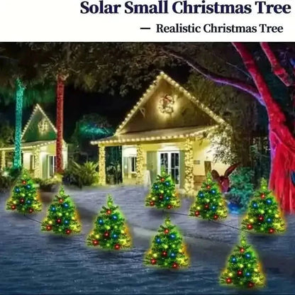 IP65 Waterproof Solar Powered Prelit Small Christmas Tree Cartsfy Inc.