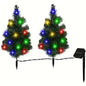 IP65 Waterproof Solar Powered Prelit Small Christmas Tree