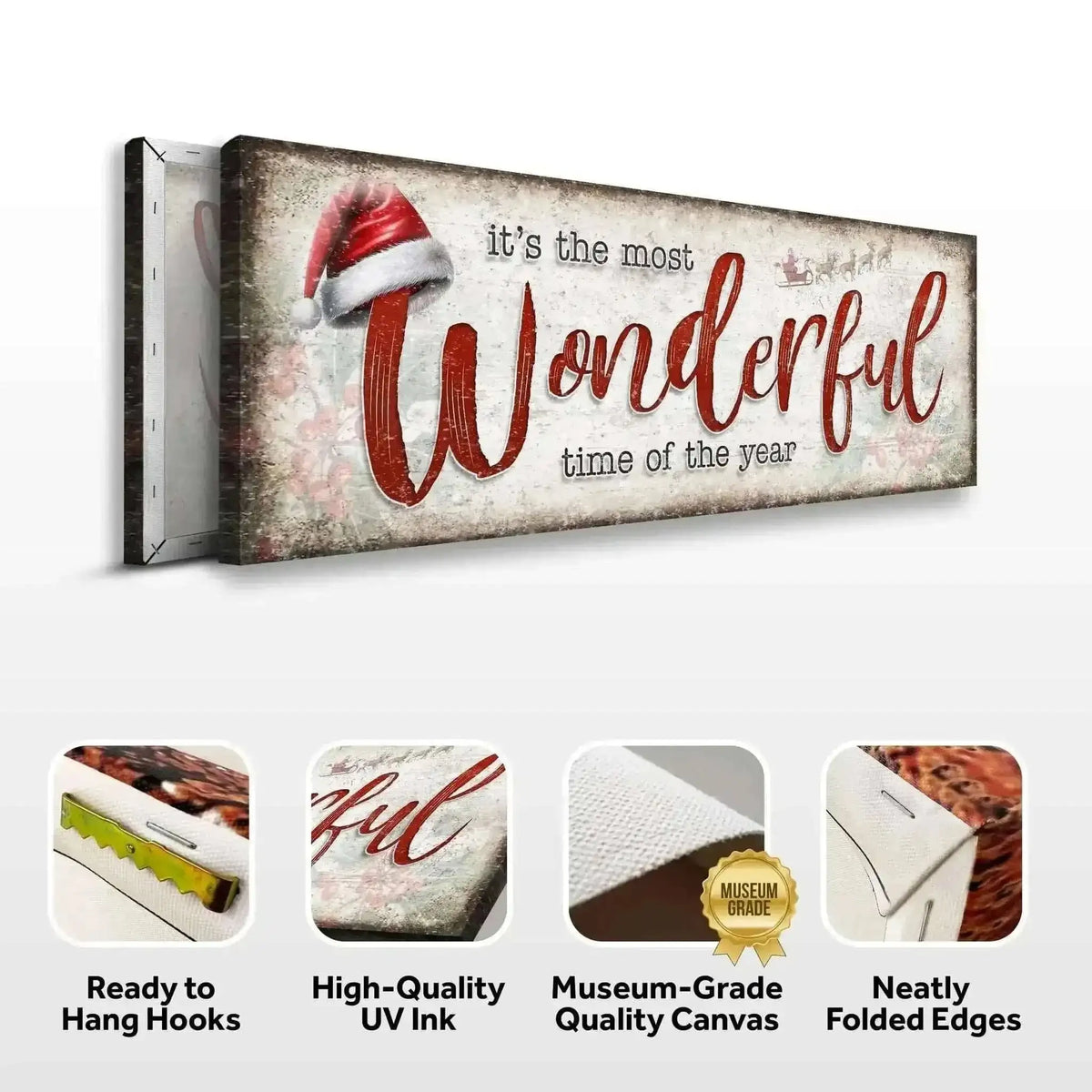 It's The Most Wonderful Time Of The Year Christmas Sign III Cartsfy Inc.