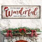 It's The Most Wonderful Time Of The Year Christmas Sign III Cartsfy Inc.