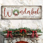 It's the most Wonderful Time of the Year Christmas Sign IV Cartsfy Inc.