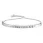 Italian Solid Sterling Silver Adjustable Bangle Bracelet DailySale Default Title Default Title-