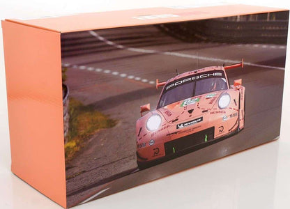 Ixo 2018 Porsche 911 991.2 GT3 RSR #92 WINNER 2018 Le Mans Pink Pig Tribute 1:12 STM Diecast Default Title Default Title-