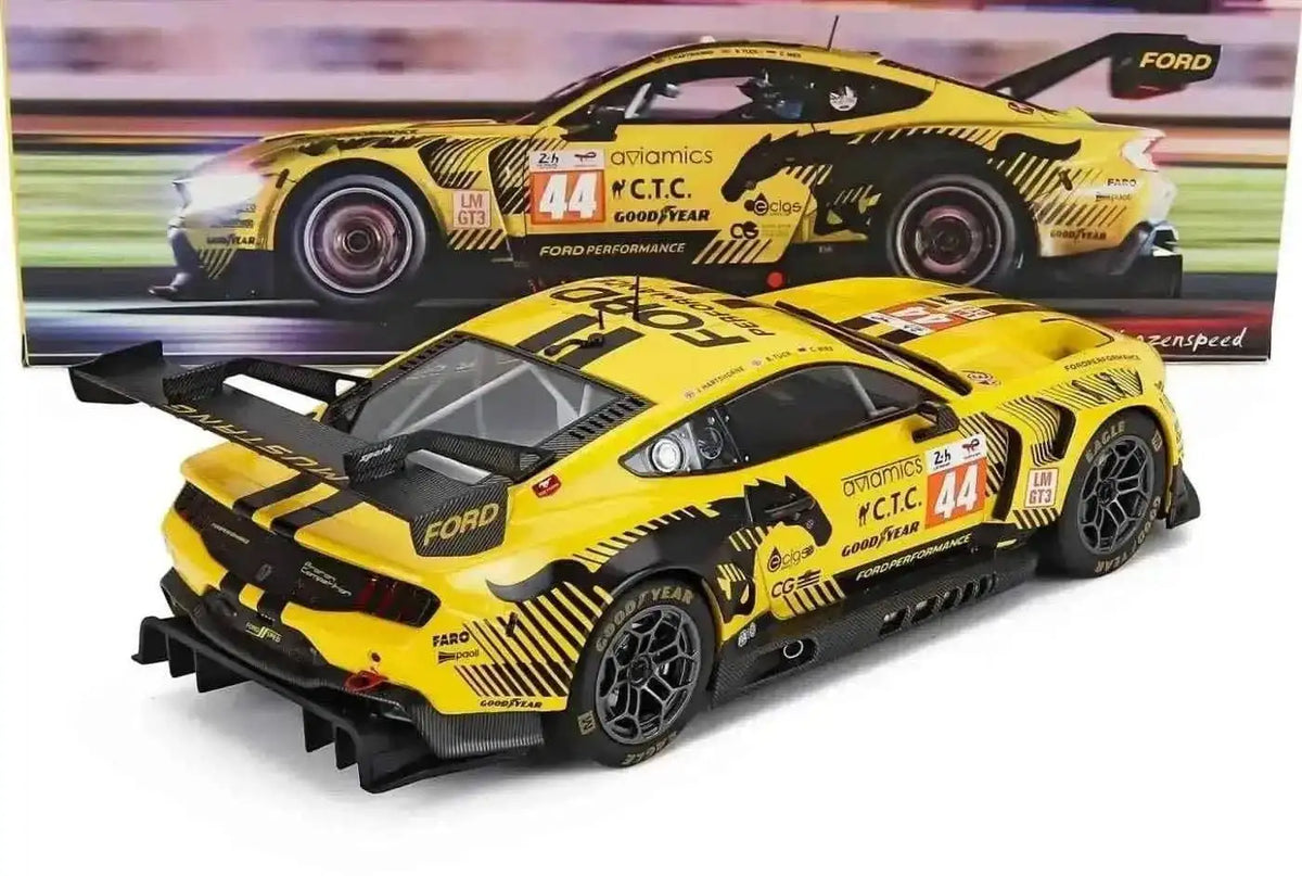 Ixo Ford Mustang GT3 Coyote #44 Team Proton Competition 24hr Le Mans 2024 1:18 Cartsfy Inc.