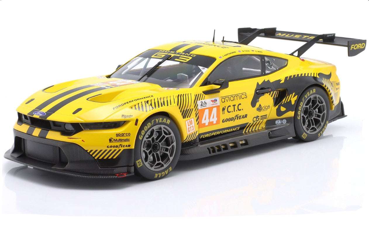Ixo Ford Mustang GT3 Coyote #44 Team Proton Competition 24hr Le Mans 2024 1:18 Cartsfy Inc.