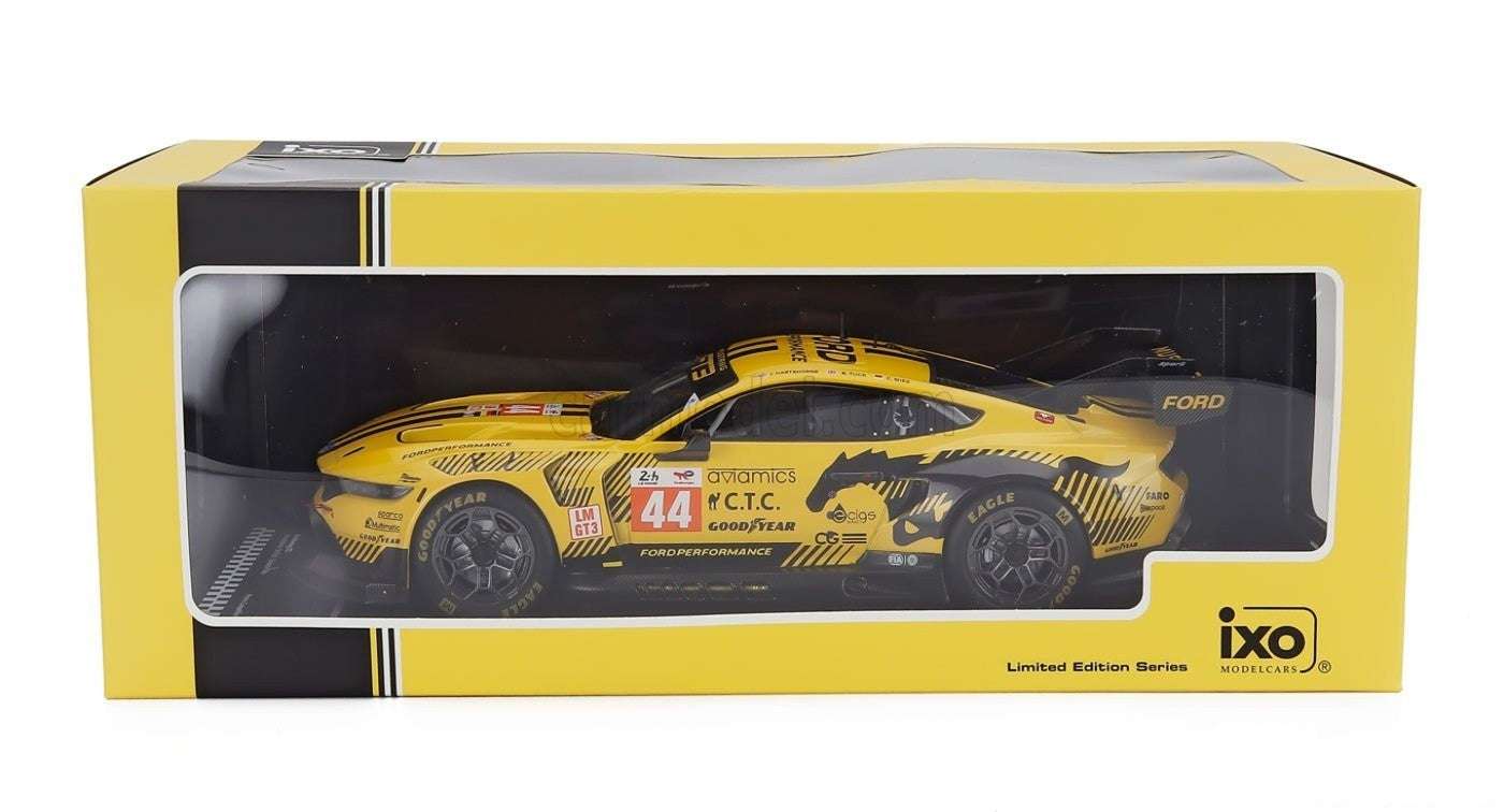 Ixo Ford Mustang GT3 Coyote #44 Team Proton Competition 24hr Le Mans 2024 1:18 Cartsfy Inc.