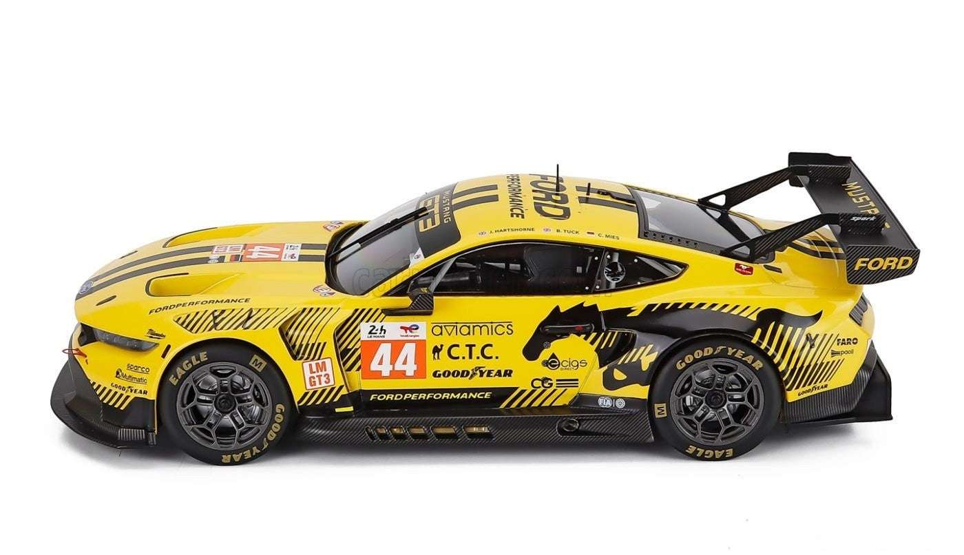 Ixo Ford Mustang GT3 Coyote #44 Team Proton Competition 24hr Le Mans 2024 1:18 Cartsfy Inc.