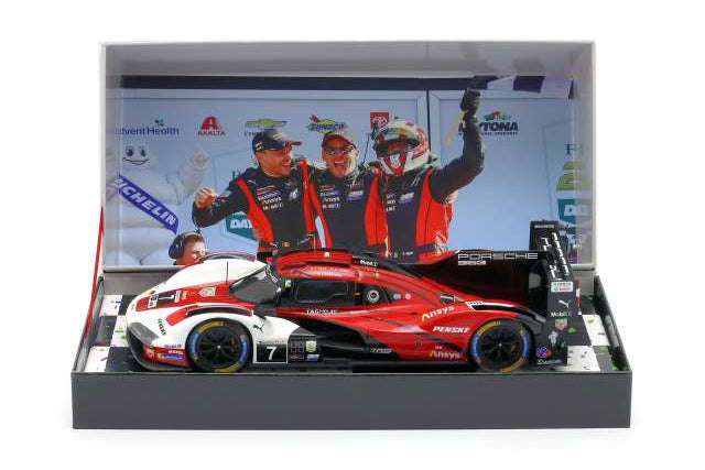 Ixo Porsche 963 LMDh #7 Penske Motorsports WINNER 24hr Daytona 2025 Collector's Box 1:18 STM Diecast Default Title Default Title-