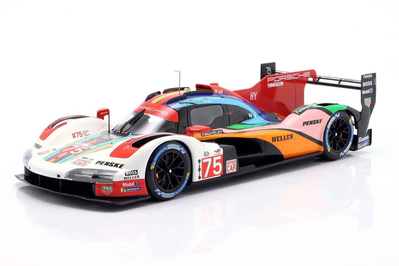 Ixo Porsche 963 LMDh #75 Penske Motorsports 24hr Le Mans 2023 1:18 STM Diecast Default Title Default Title-