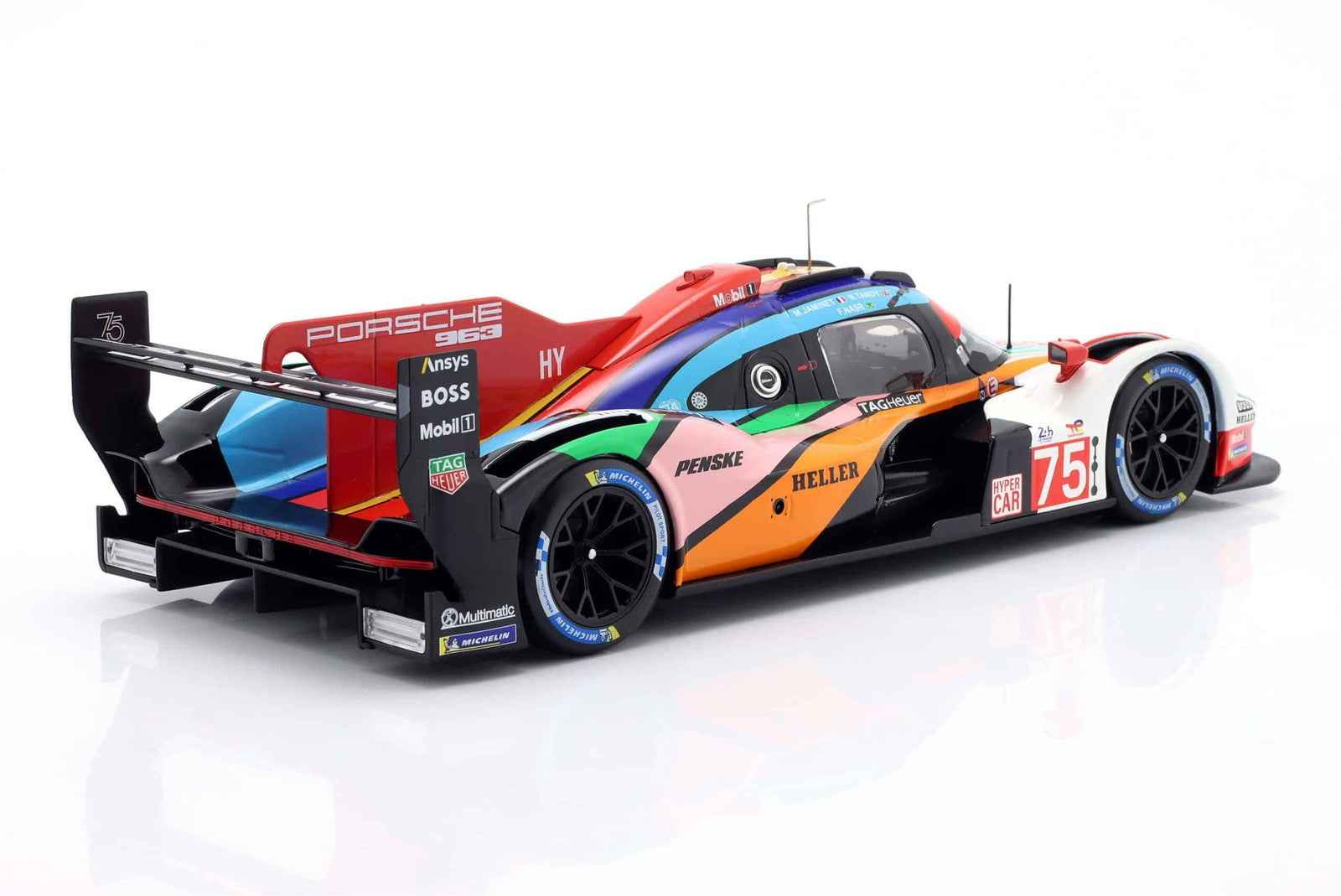 Ixo Porsche 963 LMDh #75 Penske Motorsports 24hr Le Mans 2023 1:18 STM Diecast Default Title Default Title-