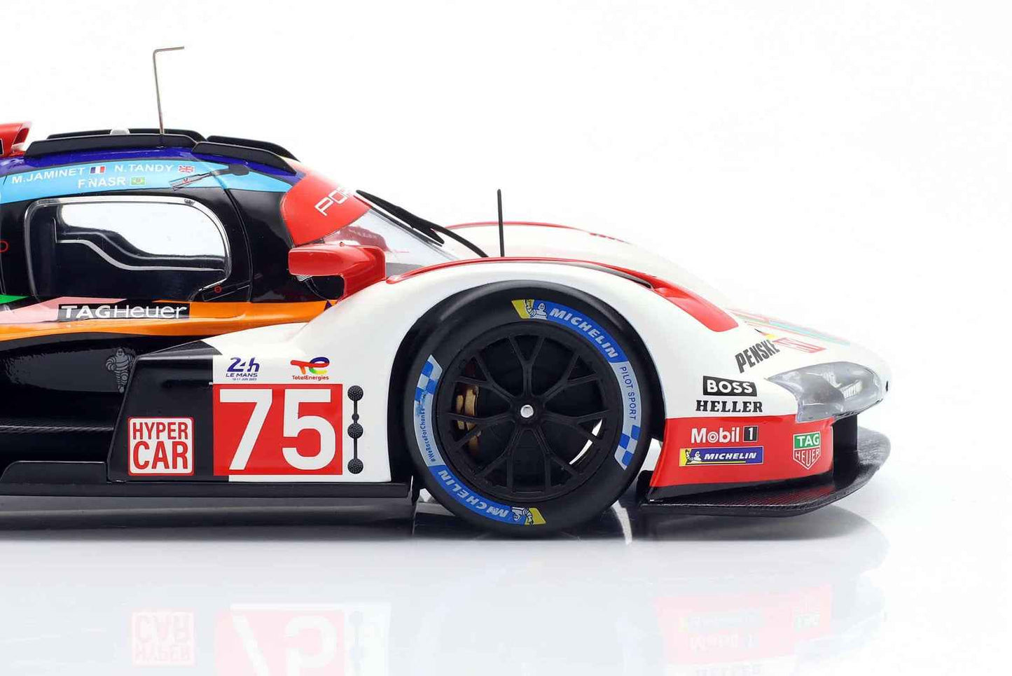 Ixo Porsche 963 LMDh #75 Penske Motorsports 24hr Le Mans 2023 1:18 STM Diecast Default Title Default Title-