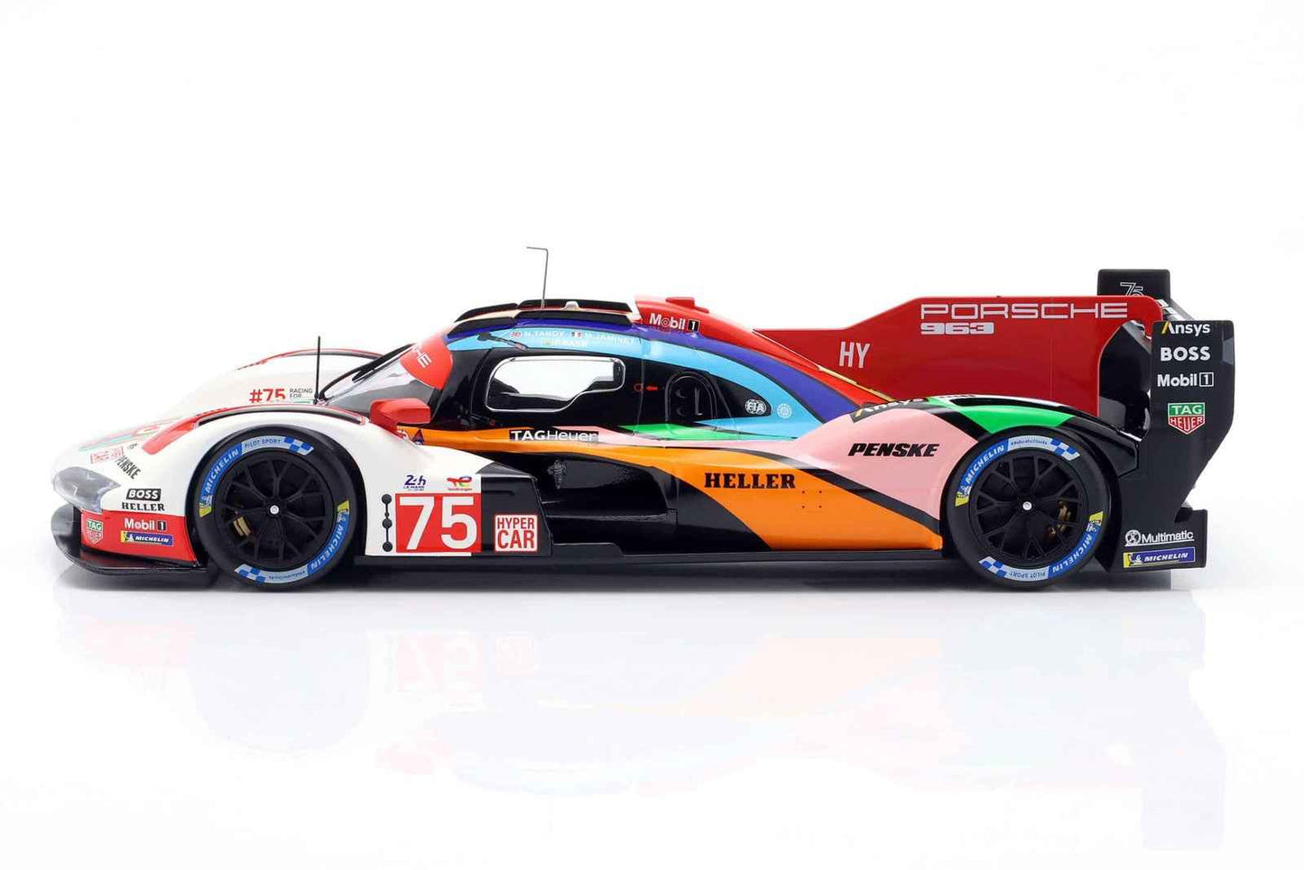 Ixo Porsche 963 LMDh #75 Penske Motorsports 24hr Le Mans 2023 1:18 STM Diecast Default Title Default Title-