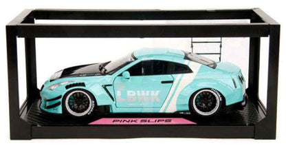 Jada Pink Slips Nissan Skyline GT-R R35 Liberty Walk Seafoam Mint Green 1:18 STM Diecast Default Title Default Title-