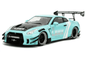 Jada Pink Slips Nissan Skyline GT-R R35 Liberty Walk Seafoam Mint Green 1:18 STM Diecast Default Title Default Title-