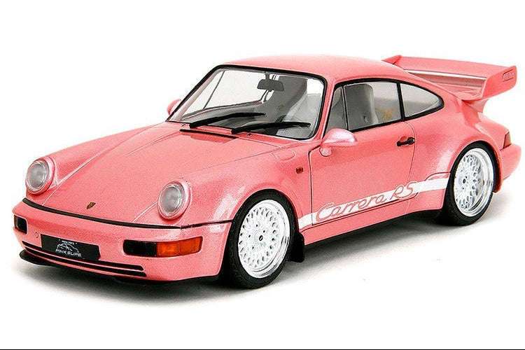 Jada Pink Slips Porsche 911 964 Carrera RS Pink Metallic 1:18 STM Diecast Default Title Default Title-