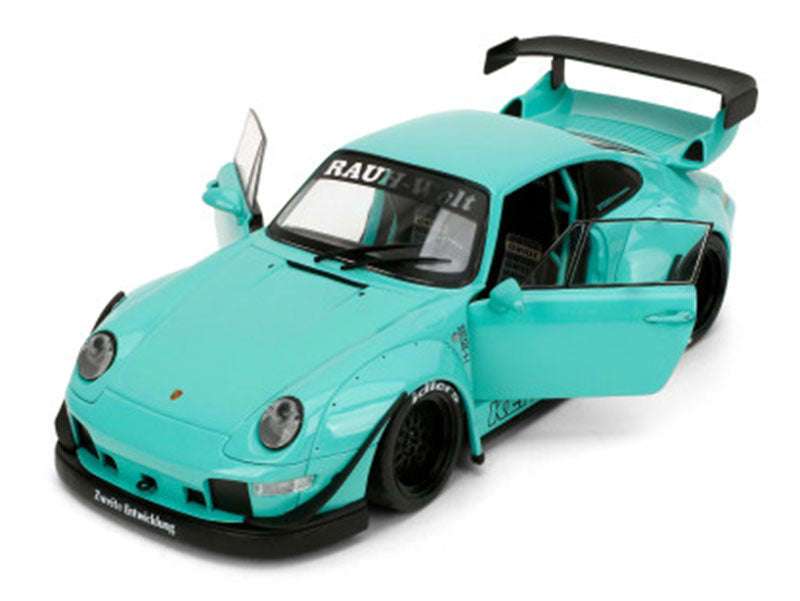 Jada Pink Slips Porsche 911 993 RWB Kei Kishi Teal Green 1:18 STM Diecast Default Title Default Title-
