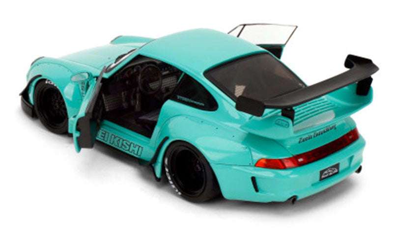 Jada Pink Slips Porsche 911 993 RWB Kei Kishi Teal Green 1:18 STM Diecast Default Title Default Title-