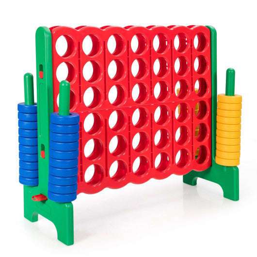 Jumbo 4-to-Score Giant Game Set with 42 Jumbo Rings and Quick-Release Slider-Green VYSN Default Title Default Title-