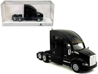 Kenworth T680 Sleeper Cab Black 1/87 (HO) Plastic Model Car by HO Logistics Miniature Motors Default Title Default Title-