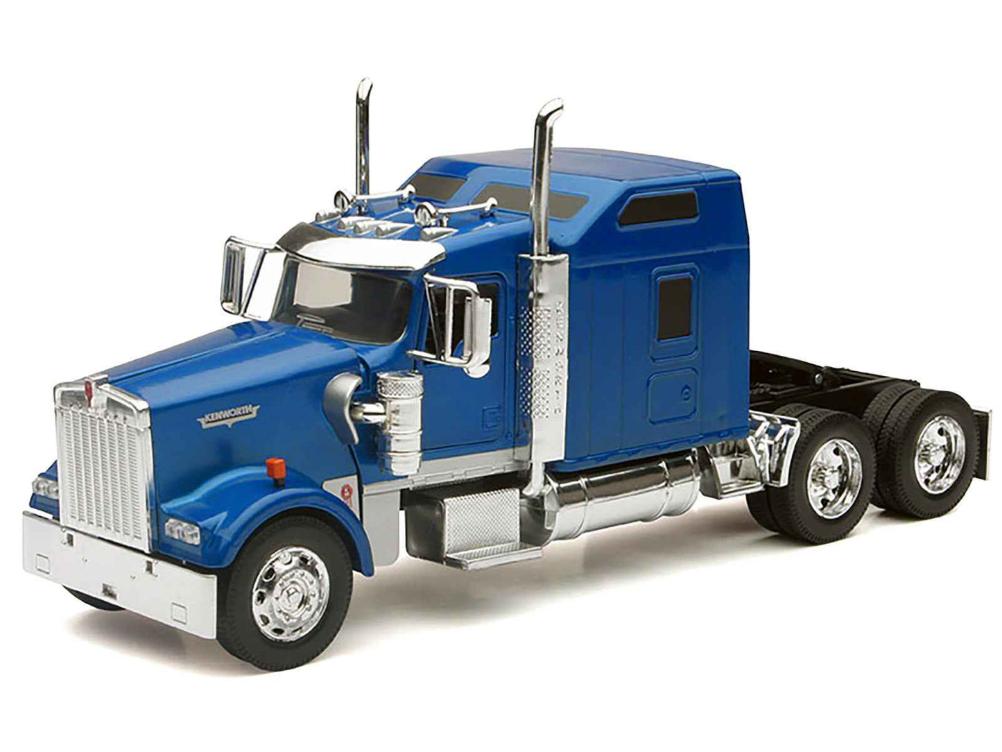 Kenworth W900 Truck Tractor Blue Metallic 1/32 Diecast Model by New Ray Miniature Motors Default Title Default Title-