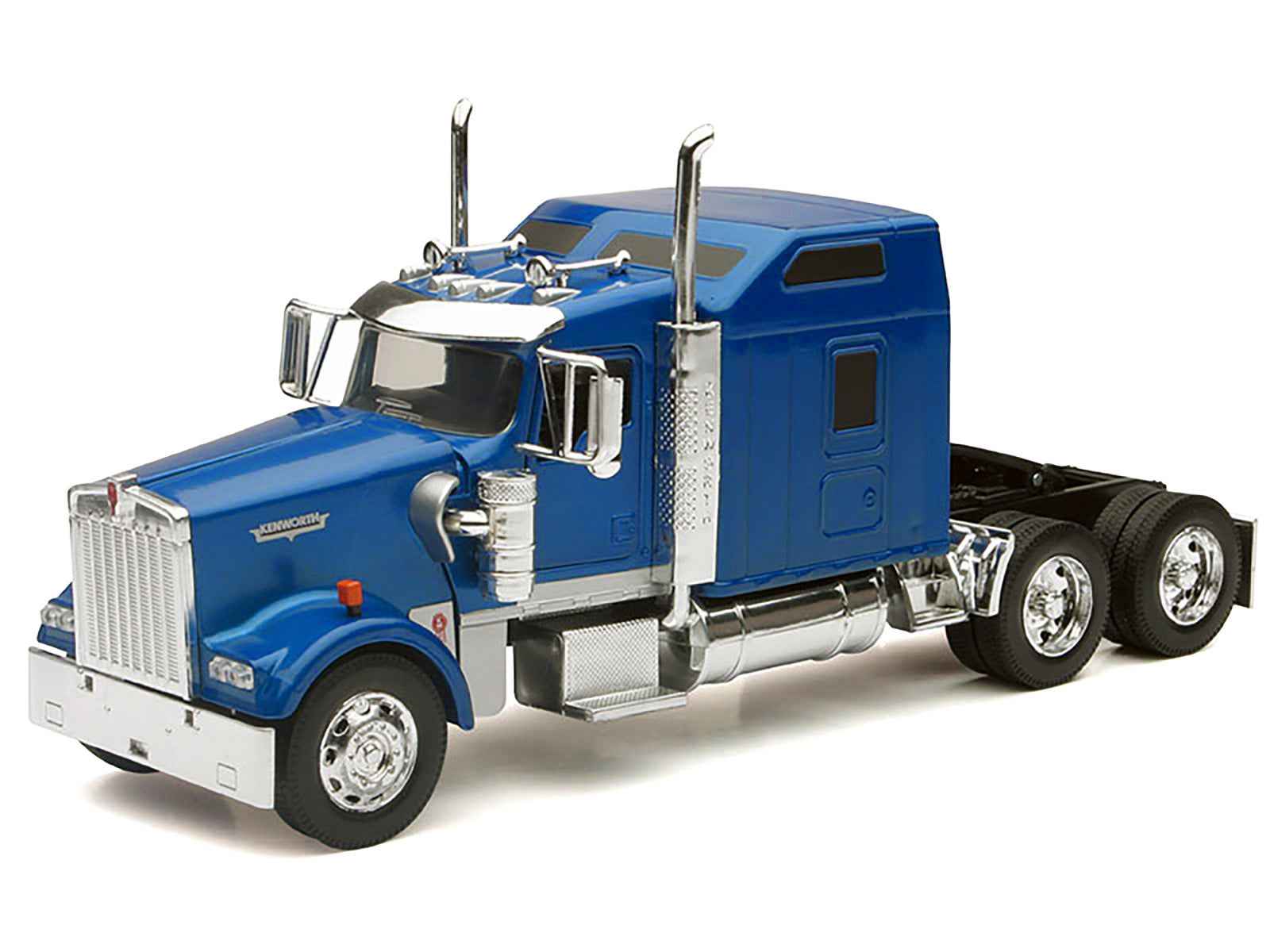 Kenworth W900 Truck Tractor Blue Metallic 1/32 Diecast Model by New Ray Miniature Motors Default Title Default Title-