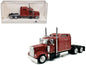 Kenworth W900L Truck Tractor with Sleeper Cab Red Metallic 1/87 (HO) Scale Plastic Model Car by HO Logistics Cartsfy Inc.