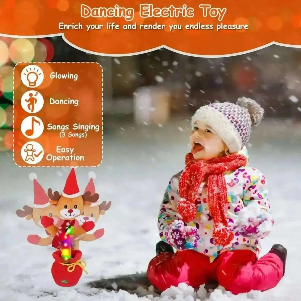 Kid Electric Dance Christmas Toy Cartsfy Inc.
