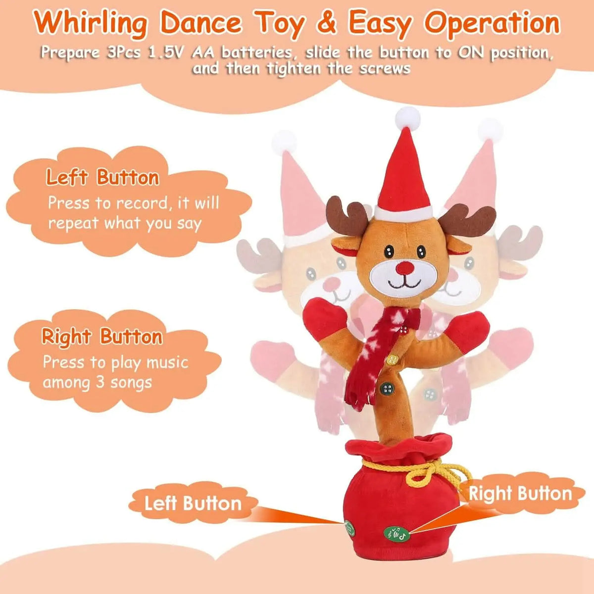 Kid Electric Dance Christmas Toy