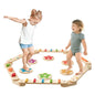 Kids Balance Beam Stepping Stones Gym Obstacle Children Balance Board 6PCS Cartsfy Inc.
