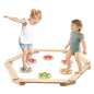Kids Balance Beam Stepping Stones Gymnastics Children Balance Board 6 PCS Cartsfy Inc.