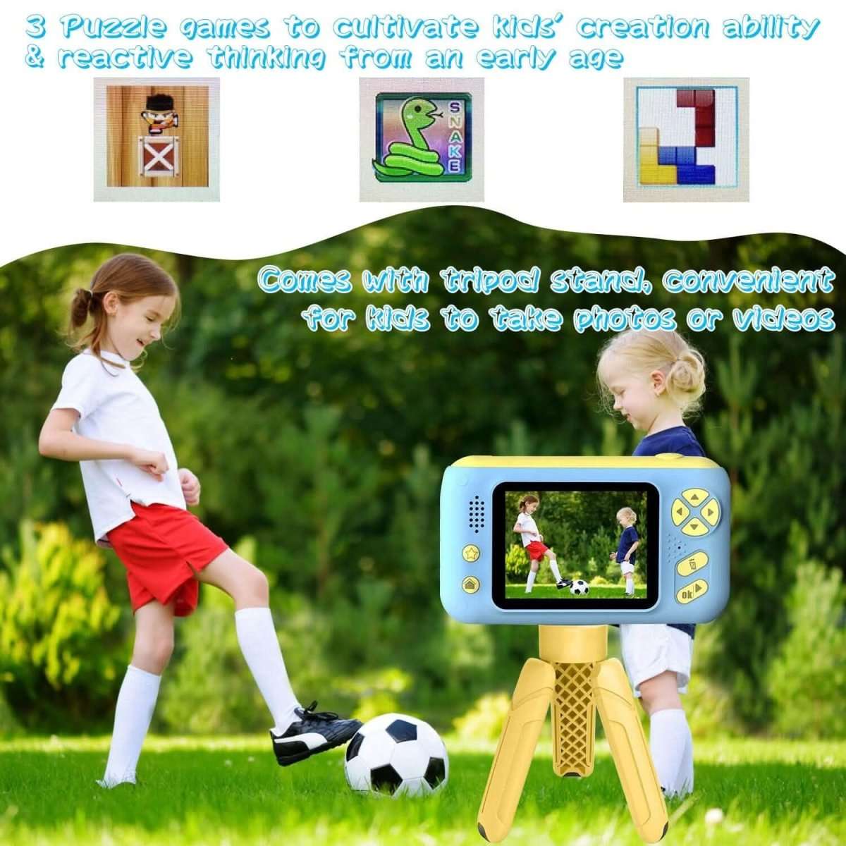Kids Digital Camera with Flip Lens Cartsfy Inc.
