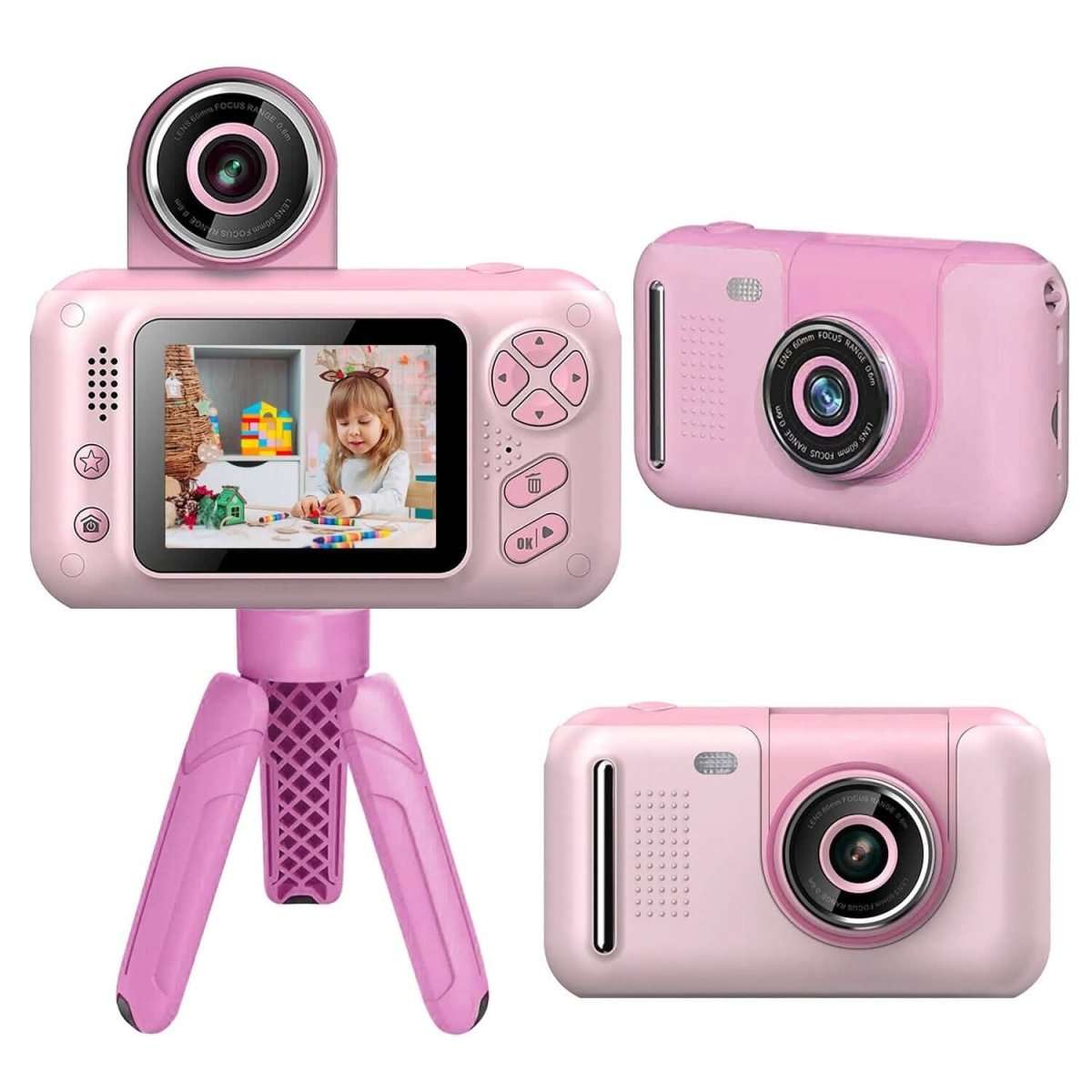 Kids Digital Camera with Flip Lens Cartsfy Inc.