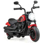 Kids Electric Motorcycle with Training Wheels and LED Headlights-Red Cartsfy Inc.